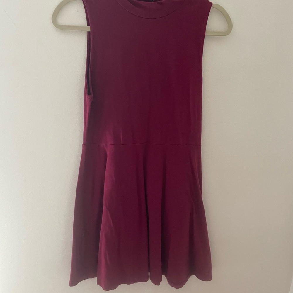 Forever 21 Burgundy Mini Dress